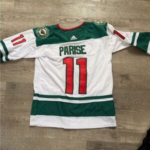 NHL minnesota Wild Jersey Parise